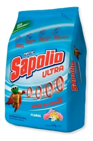 [10010820] Detergente Polvo 440 Gr. Sapolio Flora
