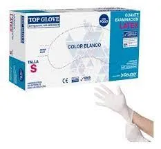 [10010831] Guante latex talla S Top Glove s/p 100 un blanco