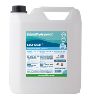 Limpiador EasyQuat base amonio  5lt, listo