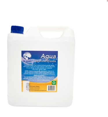 Agua Desmineralizada 5Lts