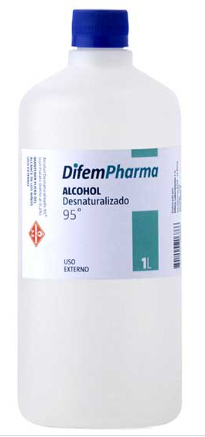 ALCOHOL DESNATURALIZADO 1 LT 95º SMF