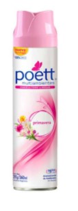 Desodorante Ambiental 360Cc Poett Flores Primavera
