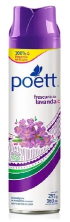 Desodorante Ambiental 360Cc Poett Lavanda
