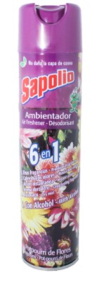 Desodorante Ambiental 360Cc Sapolio Potpourri De Flores