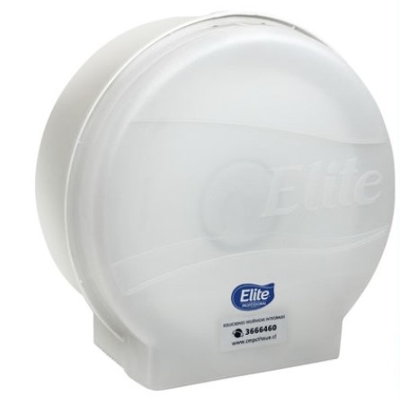 Dispensador Higienico Jumbo Elite Bco Translucido