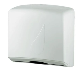 Dispensador Toalla Interfoliada Plastico Blanco Amov