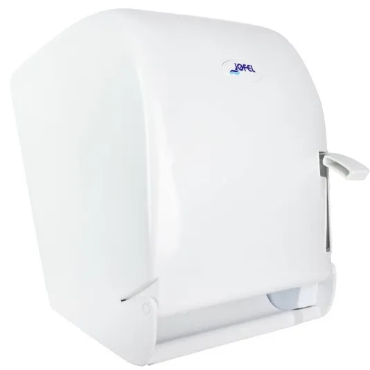 [10010153] Dispensador Toalla Palanca Jofel Blanco