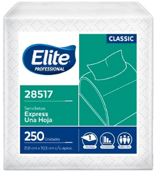 Servilleta Elite Express 30 paq x 250 hj simple