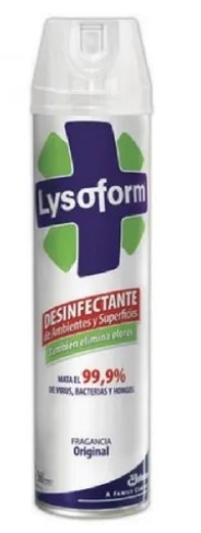 Aerosol Desinfectante Lysoform 360Cc