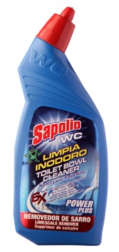 Limpia Inodoros Desinfectante Sapolio 750Cc Ex.Fuerte