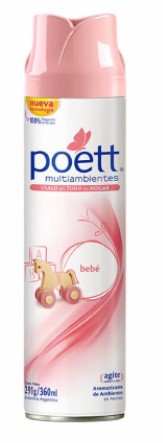 Desodorante Ambiental 360Cc Poett Bebe