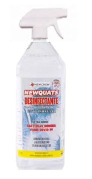 Desinfectante Superf. Base Amonio C. 1Lt Newc C/Gatillo