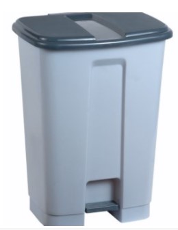 Basurero Plastico C/Pedal 34 Lt