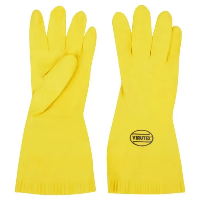 [10010688] Guante Aseo Amarillo Talla L Virutex Pro
