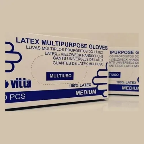 Guante Latex Vitta Talla M - 100 Un, Lig. Empolv