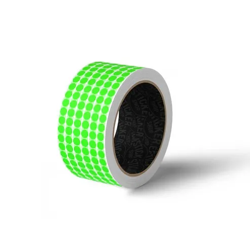 [10010809] Etiqueta Adhesiva  Verde U 583 Circular S/B 11Mm B3