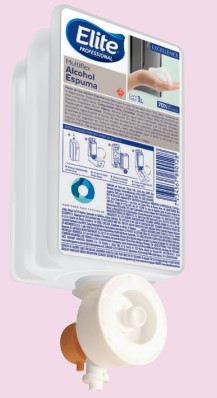 [10010711] Multiflex Alcohol Espuma Elite 1Lt x 6 sachet