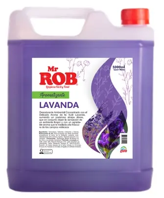 [10010776] Aromatizante Liquido Mr. Rob Lavanda, 5 Lt