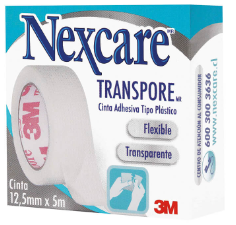 [10010865] Tela  adhesiva transpore 3M 1,25mm 9,1 mt