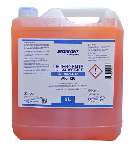 [10010934] Detergente enzimático p_instrumental , 5 lt, WK-429