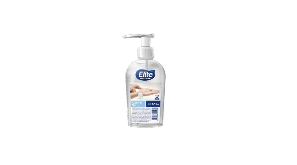 [10010903] Alcohol Gel Elite Profesional  320 ml (copiar)
