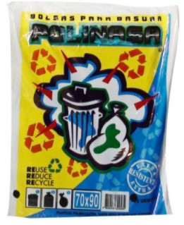 [10010033] Bolsa Basura 70X90 10Uni Polinasa