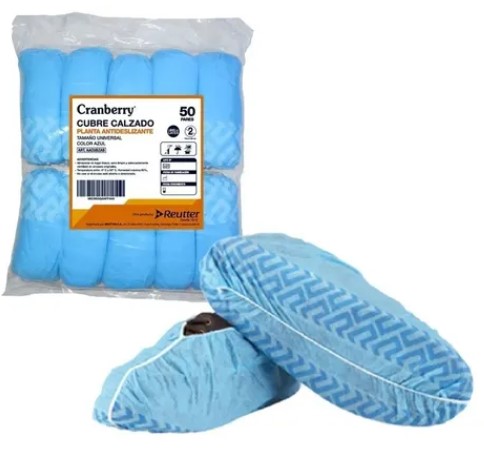 [10010059] Cubre Calzado Cramberry 50Pares Azul