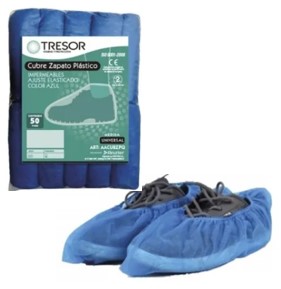 [10010060] Cubre Calzado Tresor 50Pares Azul