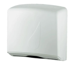 [10010143] Dispensador Toalla Interfoliada Plastico Blanco Amov