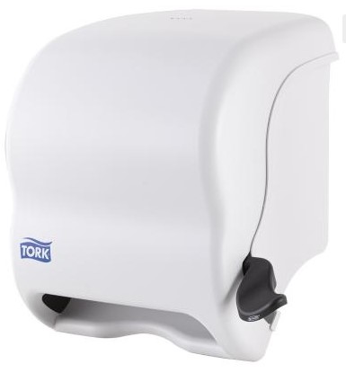 [10010154] Dispensador Toalla Palanca Tork Blanco Compacto