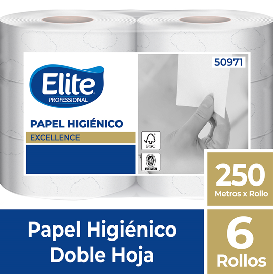 [10010194] Higiénico Jumbo Elite 6 x 250 mt 2 hj