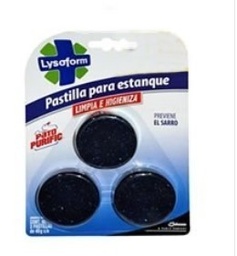 [10010280] Pastilla Para Estanque Lysoform 3Un Azul