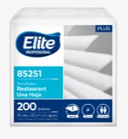 [10010315] Servilleta Elite Restaurant Mesa 12X200Hjs