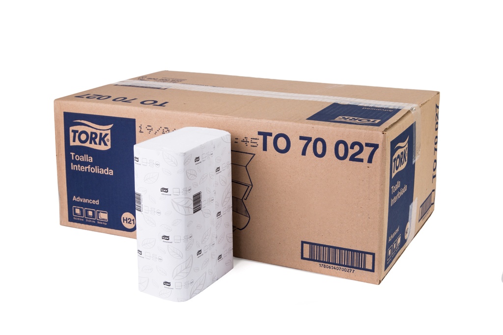 [10010336] Toalla Interfoliada Tork 16X200Hjs Dh