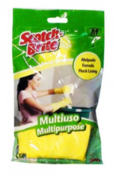 [10010418] Guante Aseo Amarillo Talla M
