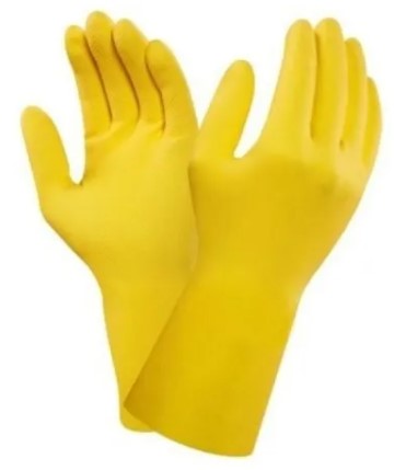 [10010419] Guante Aseo Amarillo Talla L