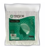 [10010505] Gorro Clip Blanco 100Uni Tresor