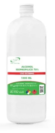 Alcohol Isopropilico 1 Lt 70% Pt