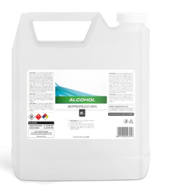 [10010571] Alcohol Isopropilico 5 Lt 99%  Pt