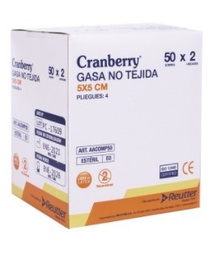 [10010586] Gasa No Tejida 5X5 50sbr x 2uni