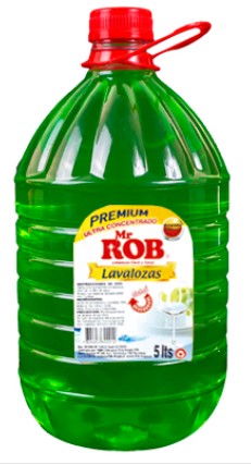 [10010617] Lavaloza 5Lts Rob Concentrado Verde