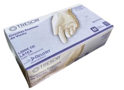 [10010620] Guante Vinilo Talla L Tresor S/P Transp Reutt