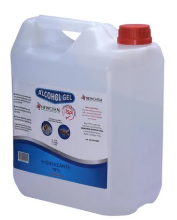 [10010621] Alcohol Gel 5Lts Newc 70%