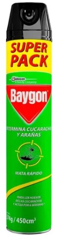 [10010632] Insecticida Baygon 450Cc Arañas Y Baratas