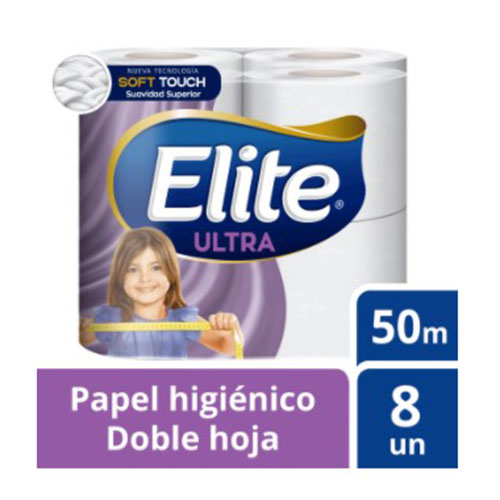 [10010681] Higienico Domestico Elite 4 Paq - 8Rox50Mt Dh