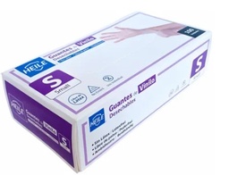[10010695] Guante Vinilo Talla S Blco S/P -  Sbs 100 un