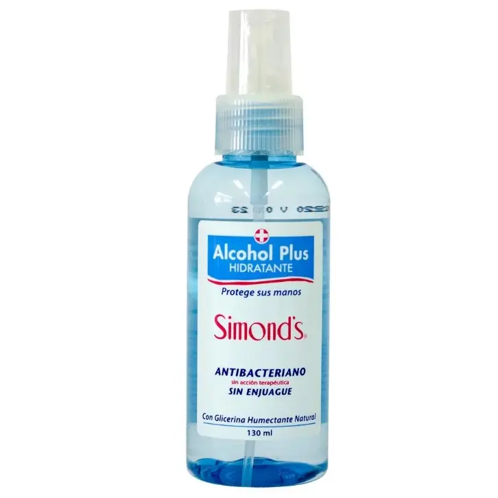 [10010704] Alcohol Spray Plus 130Ml Simonds 70%